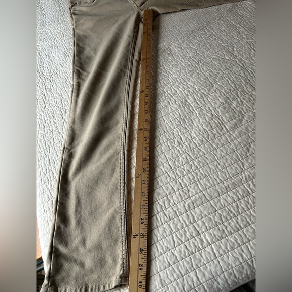 Faherty Men's Stretch Terry 5-Pocket Pant Slim Straight-Desert Khaki Sz 30 - Picture 15 of 16